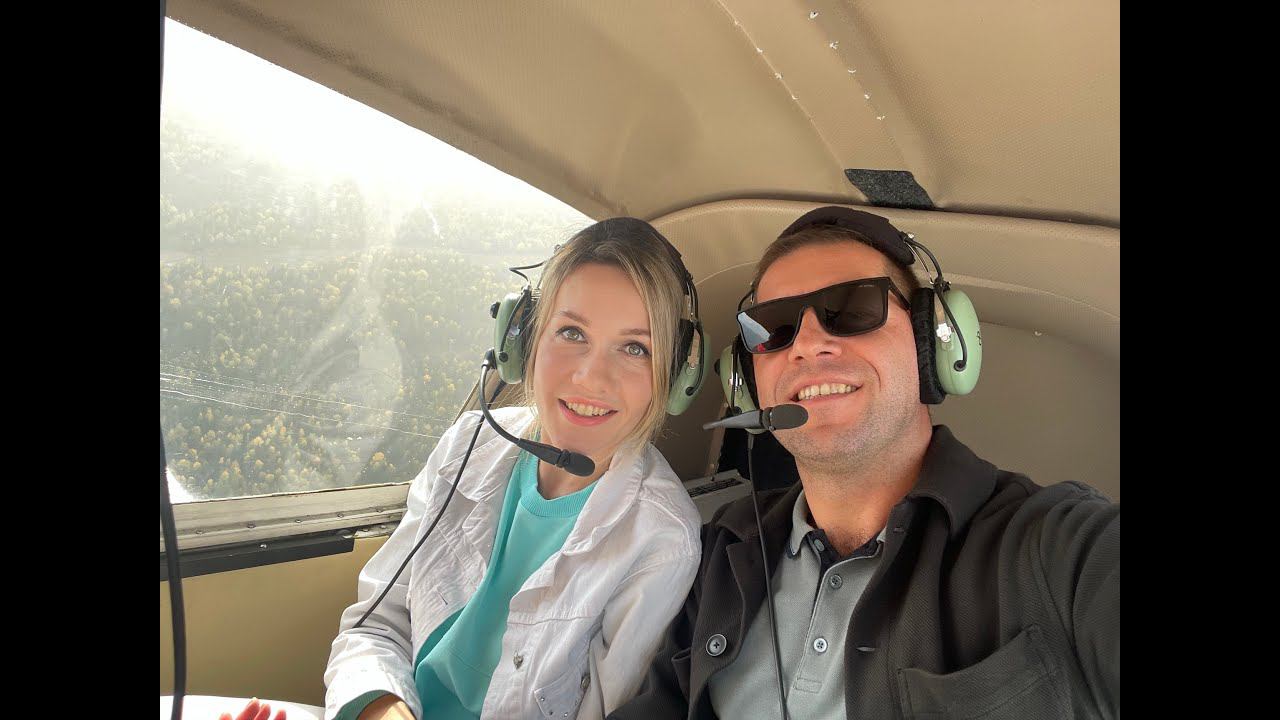 Полет на 4-ч местном самолете Новокузнецк-Таштагол-Новокузнецк смотреть онлайн