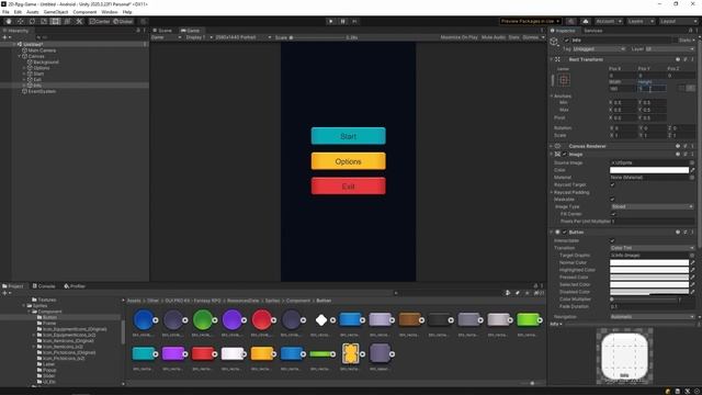 Unity Best Mobile UI Design - Easy Tutorial (2023)