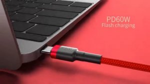 Зарядный кабель Baseus, USB C к USB Type C, 100 Вт, с функцией быстрой зарядки