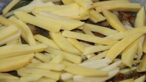 Картофель по - сельски на сале