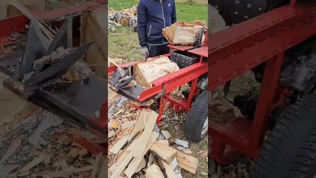 Дровокол Друг в работе