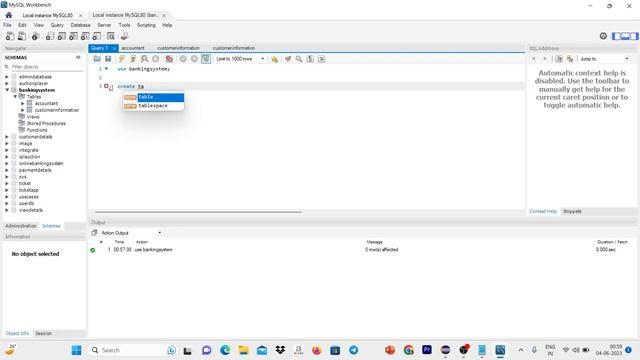 Online Banking System Part 3 Console Based Project in Java using MYSQL Database