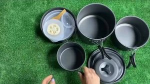 Halin DS-500. Набор котелков  туристическая посуда