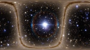 Falling into Andromeda Galaxys Central Black Hole 360° VR