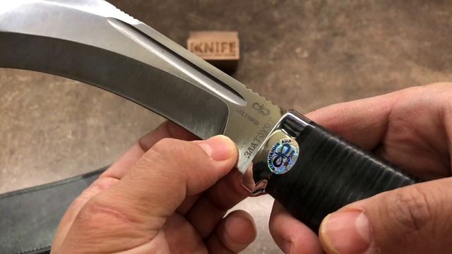 Мачете "Джунгли кукри" кожа, 50Х14МФ от Златоуст АиР смотреть онлайн