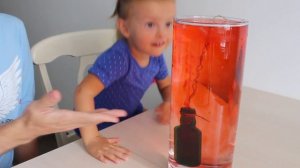 Water Diffusion and Temperature - Science Experiment with a kid |  Диффузия горячего и холодного!