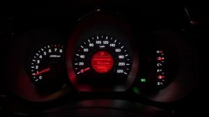 Работа реостата (регулировки подсветки) Kia Rio