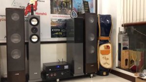 CANTON Karat 795 DC (Germany) with Magnat MA800 Amplifier and Advance Acoustic by bluetooth Macmini