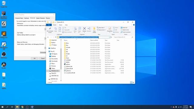 Python PATH Variable | How to run Python from command line EASY смотреть онлайн