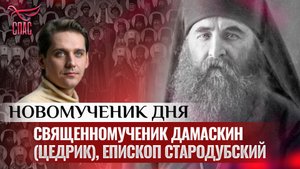 СВЯЩЕННОМУЧЕНИК ДАМАСКИН (ЦЕДРИК), ЕПИСКОП СТАРОДУБСКИЙ / НОВОМУЧЕНИК ДНЯ