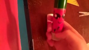 Как сделать клей-карандаш арбузик? М/К от Юляшка