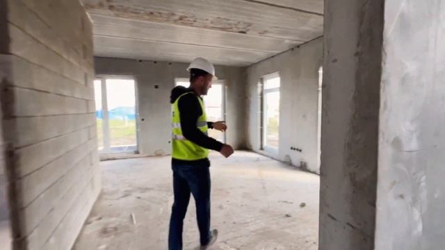 Загородный дом ФП - 6 собранный из железобетонных, утепленных панелей