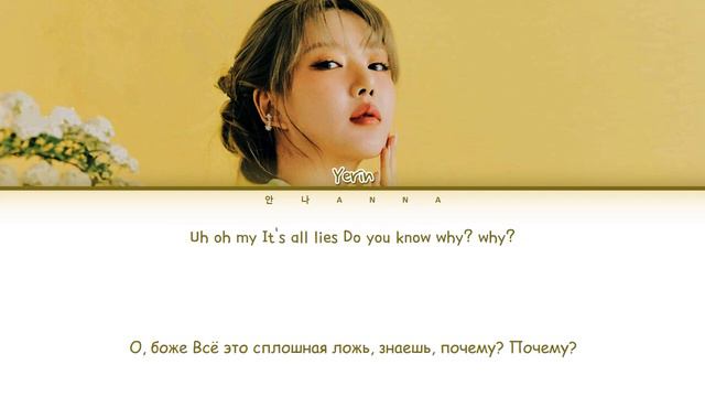 YERIN 'ARIA' (Перевод на русский) (Color Coded Lyrics) смотреть онлайн