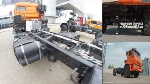 KAMAZ-43502 (4х4) c независимой гидропневматической подвеской Ростар Time Machine.