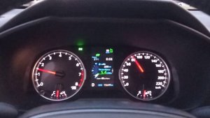 Toyota Rav 4 2020, расход топлива на скорости 80 км/ч.