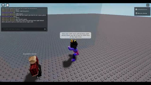 How To Do The V Pose Glitch In Roblox смотреть онлайн