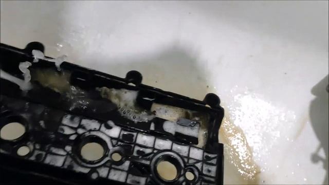 Чистка (промывка) клапанной крышки ДВС Z22SE OPEL VECTRA C попытка №2 смотреть онлайн