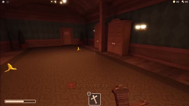 Using Crucifix on JEFF THE KILLER | DOORS SUPER HARD MODE (ROBLOX) смотреть онлайн