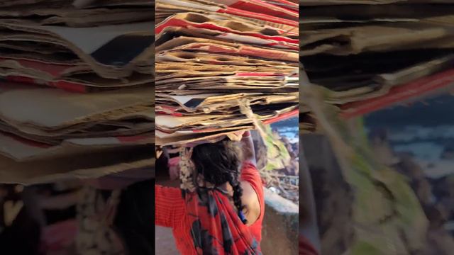 Как носят груз в Индии. #Гоа. смотреть онлайн