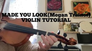 Made you look violin tutorial