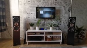 Onkyo TX-8220B + Heco Victa Prime 502!