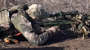 Репортаж Первого канала об уникальной группе снайперов