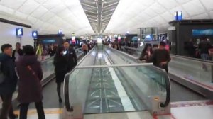 Аэропорт Гонконга - короткое видео для общего впечатления