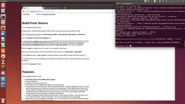 How to Build the Gigablast Search Engine from Open Source on Ubuntu смотреть онлайн