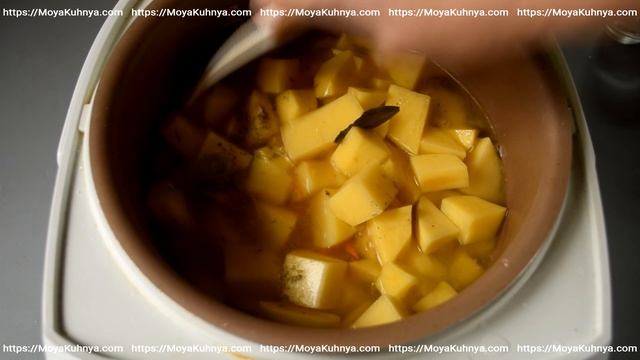 ? ЖАРКОЕ ИЗ КУРИЦЫ С КАРТОШКОЙ в мультиварке-скороварке. Тушеная картошка с курицей. Рецепт.