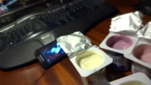 Йогурт. Один из способов поглощения.