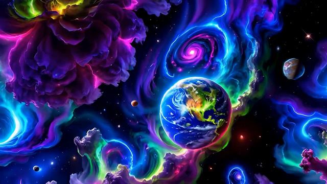 AI Manifest Psychedelic Possession Dream Fuel Chill Ethereal Beat 2024 Visuals