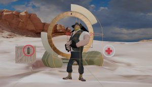 UPBGE Настройка порталов между сценами