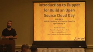 2011 SouthEast LinuxFest - BAOSCD - Garrett Honeycutt - Introduction To Puppet