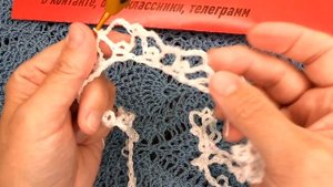 ВОРОТНИЧОК "Воздушные петли" , crochet collar , Вязание КРЮЧКОМ ( Воротник № 319)