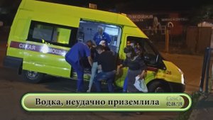 Много водки - асфальтовая болезнь.
