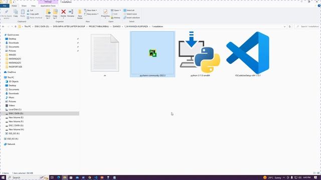 HOW TO INSTALL  PYTHON,  DJANGO  AND VISUAL STUDIO CODE  (WINDOWS 10)  FOR WEB DEVELOPMENT