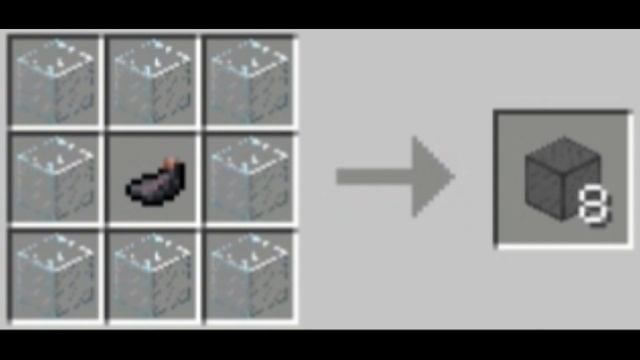 Minecraft Survival: How to Make Black Stained Glass Pane смотреть онлайн