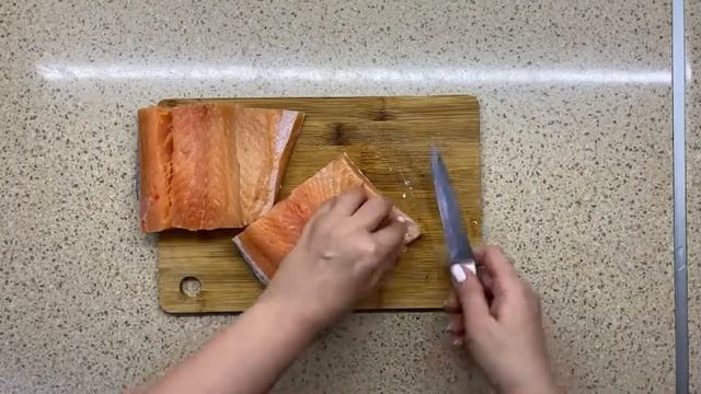 Как солить сёмгу.Лёгкий идеальный рецепт☝? #сёмга #солимрыбу #готовимвкусно