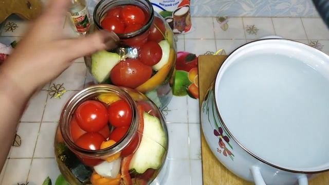 ОВОЩНОЕ АССОРТИ //ЗАГОТОВКИ НА ЗИМУ. НА КУХНЕ У ЦЫГАНОЧКИ.
