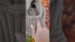 Как связать шапочку шлем. Обьяснения