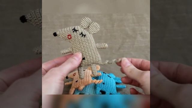 Мастер-класс по вязанию игрушки мышка крючком, описание амигуруми мк