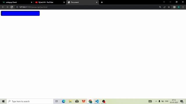 Keyboard Event in JavaScript/onkeyup/onkeydown/onblur/onkeypress
