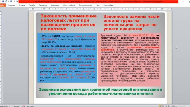 Как провести рефинансирование ипотеки у работодателя