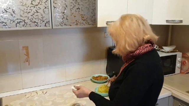 Готовим вареники на Святой вечер. Рождественский Сочельник.