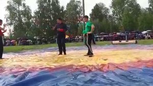 Бәрәңге (Марий Эл) Сабантуй-2017. Көрәш, Кураш, Куреш, Корэш, Борьба.