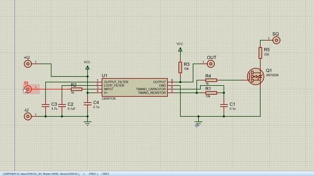 LM567 тональный декодер смотреть онлайн