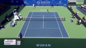 WTA Ухань • 2-й раунд Агнешка Радваньская-Юлия Гёргес.Обзор матча 26.09.2017