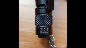 Wuben E01 мини-фонарик AAA, наключник. | #Обзор