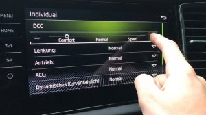 Skoda Kodiaq  - DCC Settings from ARTEON