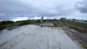 Теплая мансардная крыша большого дома из СИП панелей. Как принять крышу? Сам себе технадзор